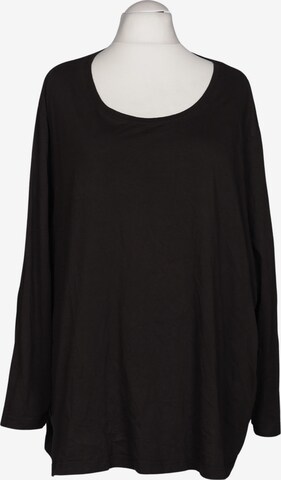 Ulla Popken Langarmshirt 12XL in Schwarz: Vorderseite