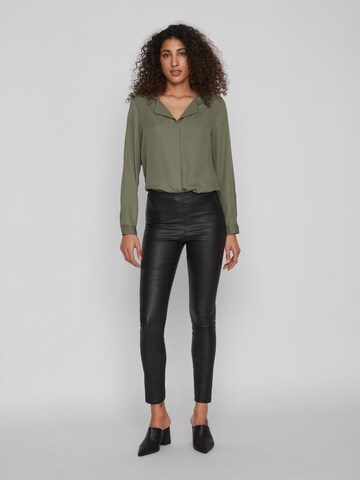 VILA - Skinny Leggings 'Commit' em preto