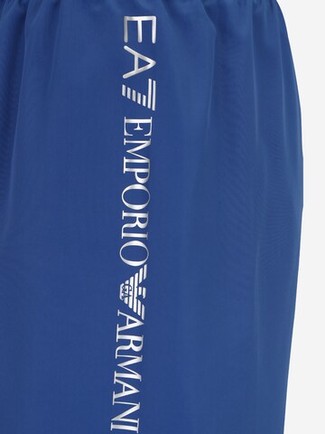 Shorts de bain EA7 Emporio Armani en bleu