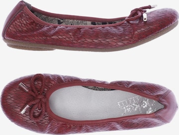 Rieker Flats & Loafers in 39 in Red: front
