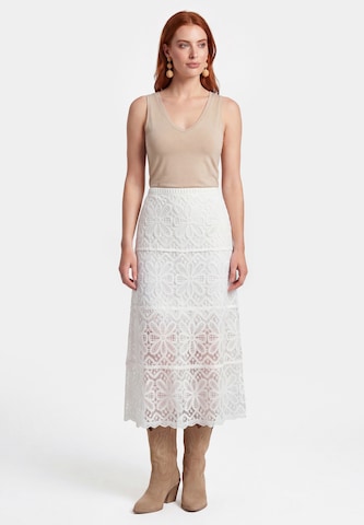 usha FESTIVAL Skirt in White