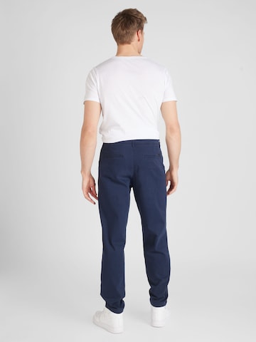 JACK & JONES Regular Bandplooibroek 'BILL BOWIE' in Blauw