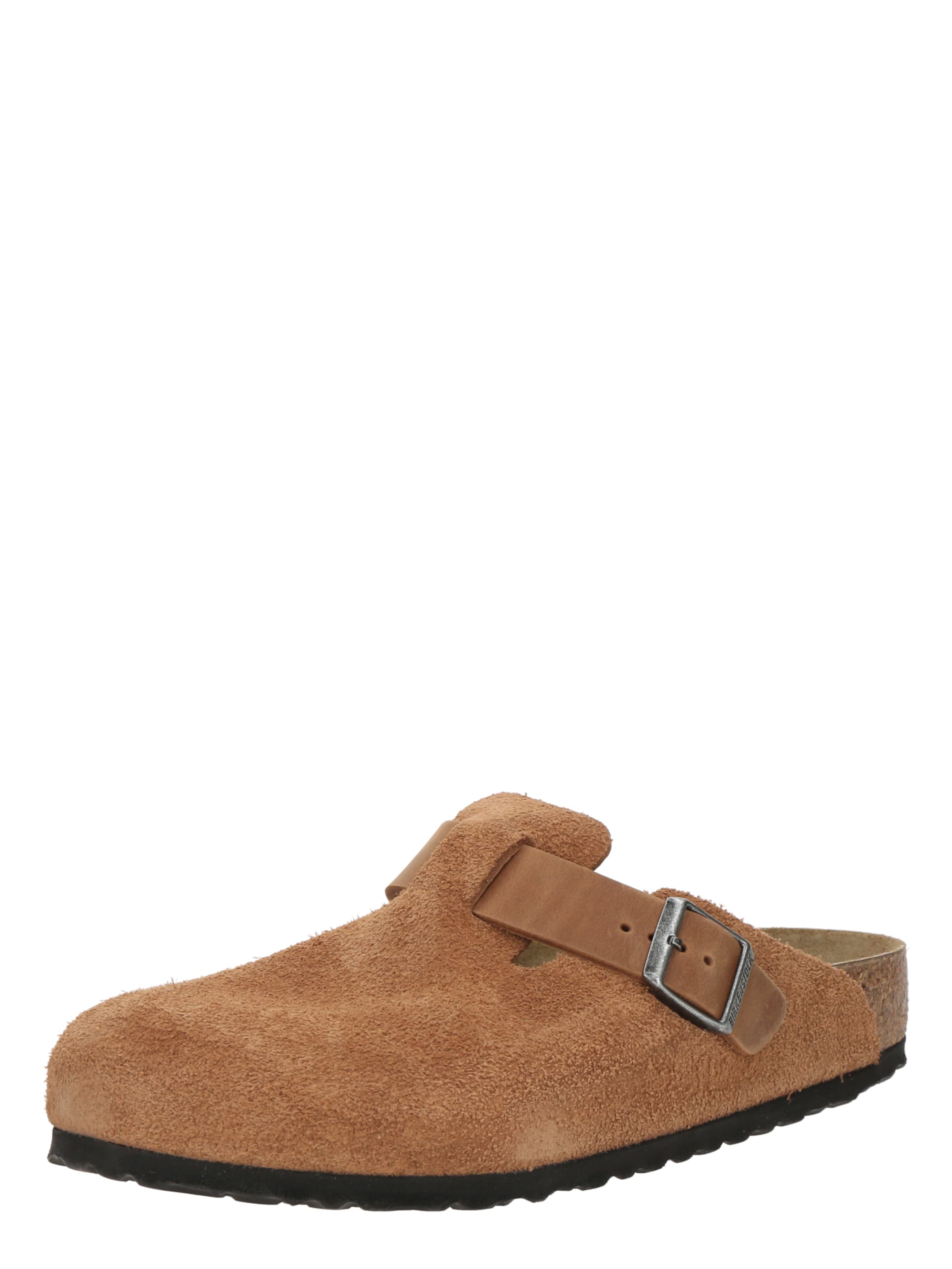 BIRKENSTOCK Papucs 'Boston' - barna: elől