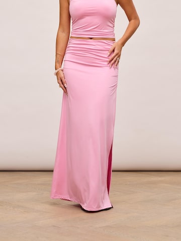 noar studios Юбка в Ярко-розовый: спереди