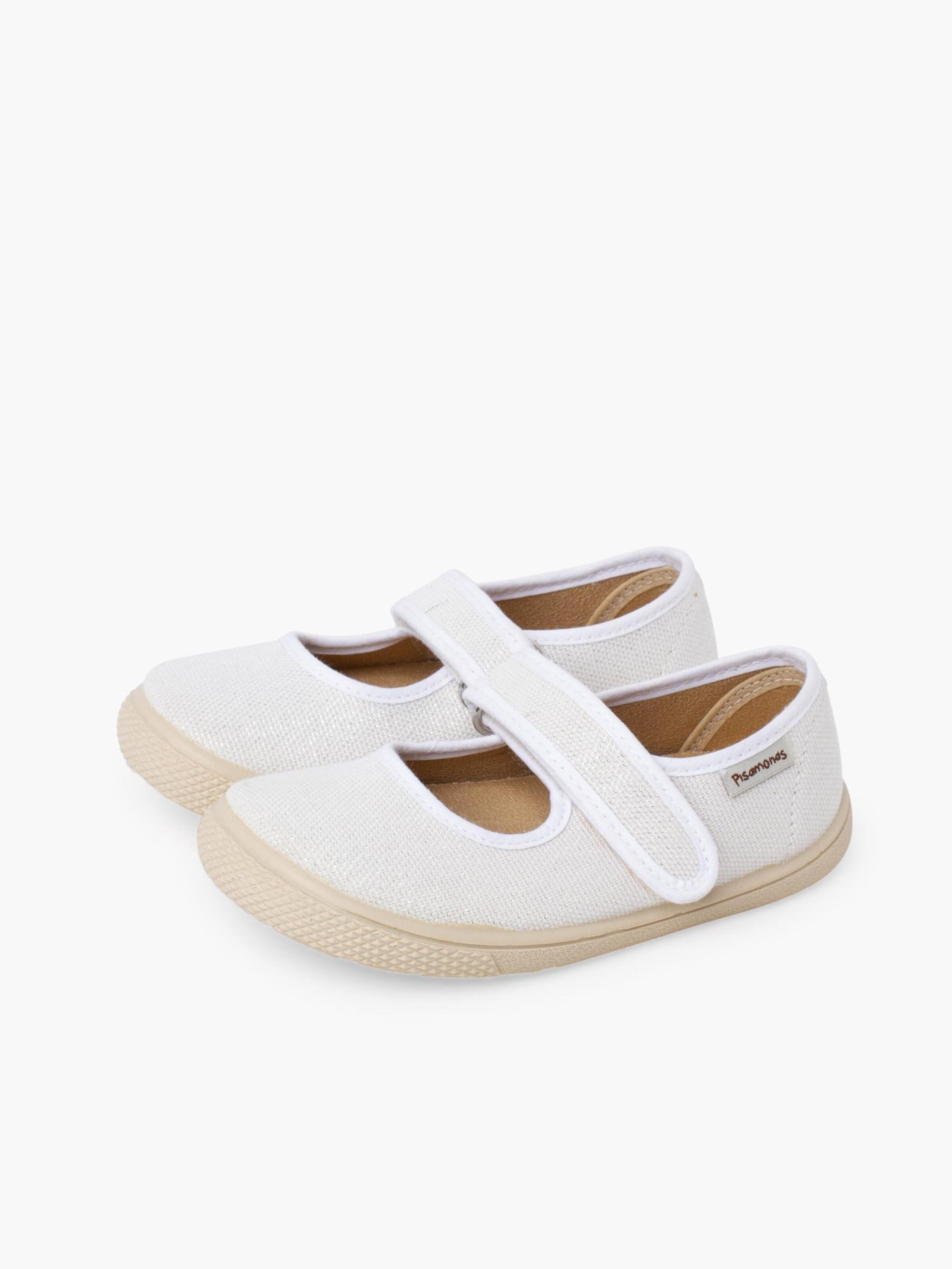 Ballerines Pisamonas en blanc