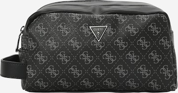 GUESS Toiletry Bag 'TORINO' in Black: front