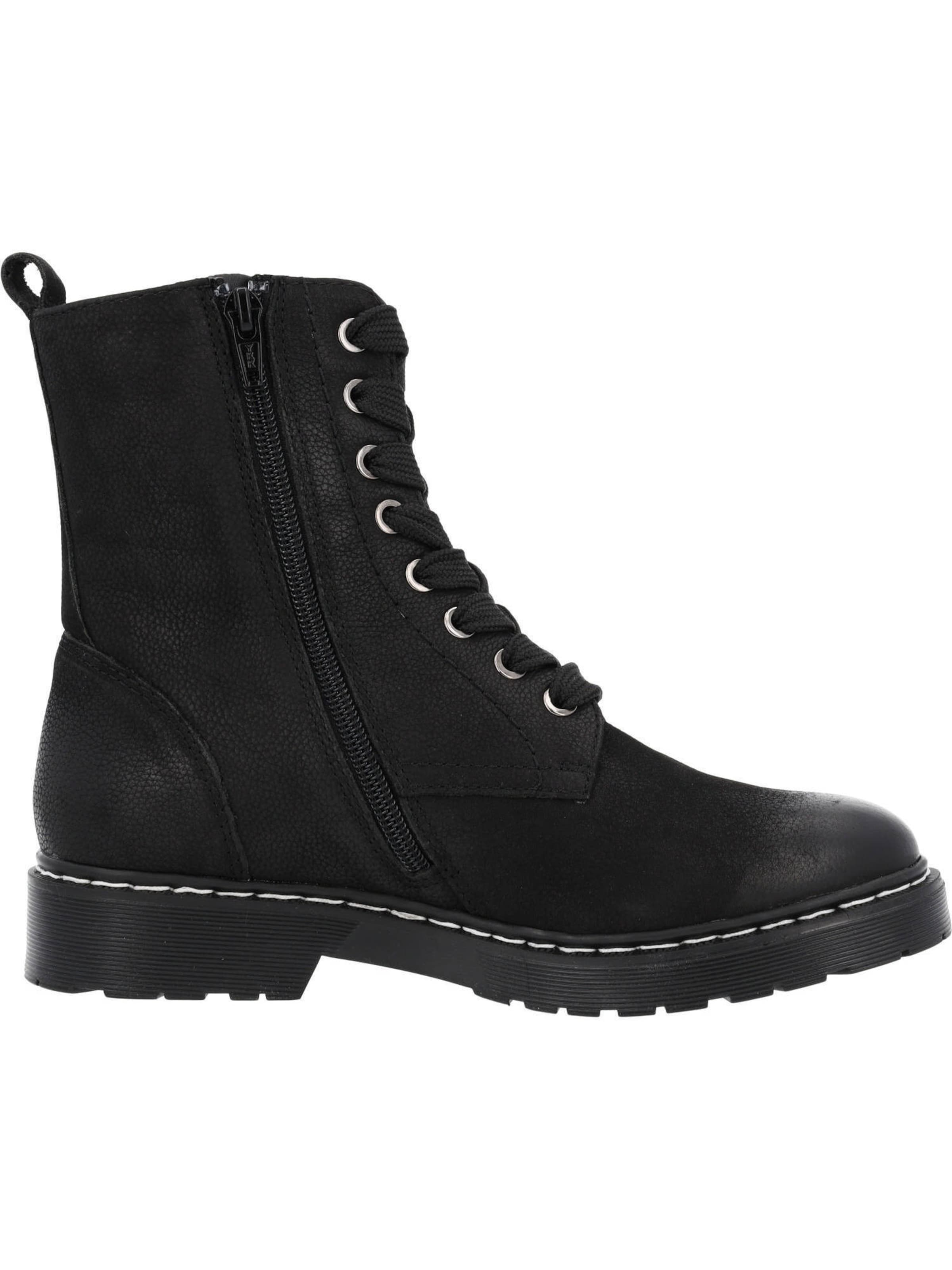 Bottines à lacets 'Labard' Palado en noir
