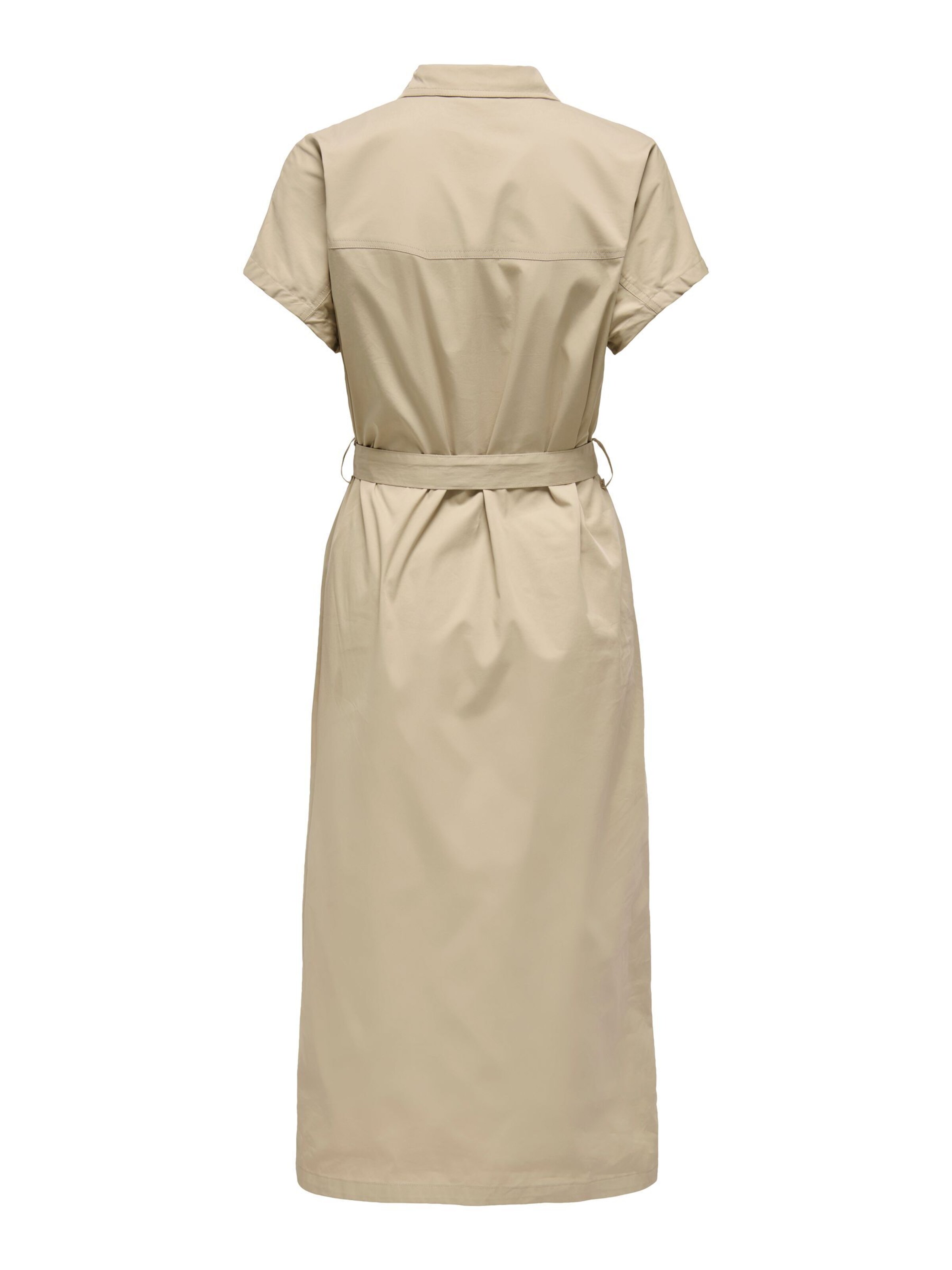 ONLY Shirt dress 'ONLTanny' in Beige
