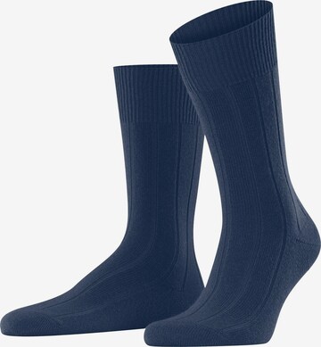 FALKE Socken 'Lhasa Rib' in Blau: Vorderseite