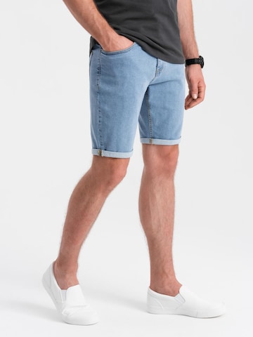 Jean Ombre en bleu : devant