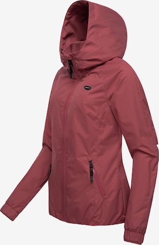 Ragwear Weatherproof jacket 'Dizzie' in Pink
