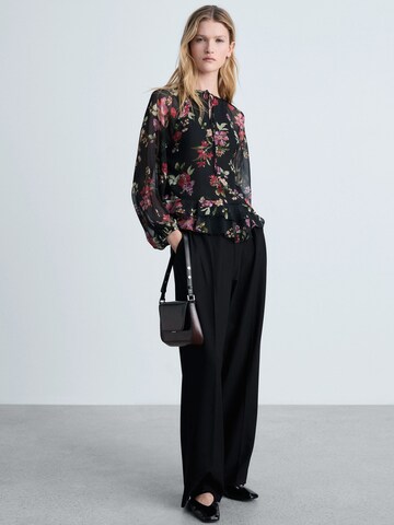 MANGO Blus 'SAVAGE' i svart