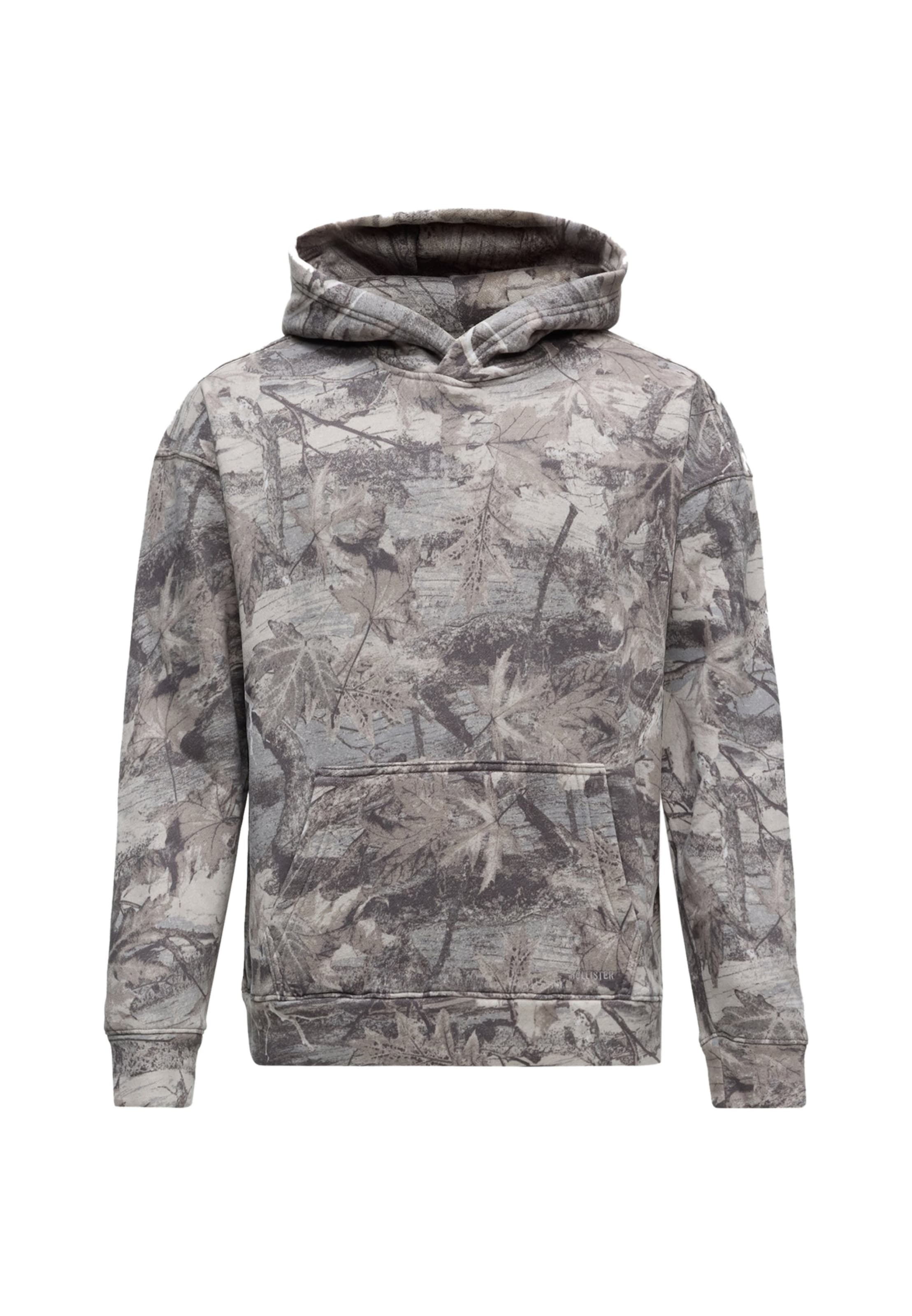HOLLISTERSweater majica - smeđa boja: prednji dio
