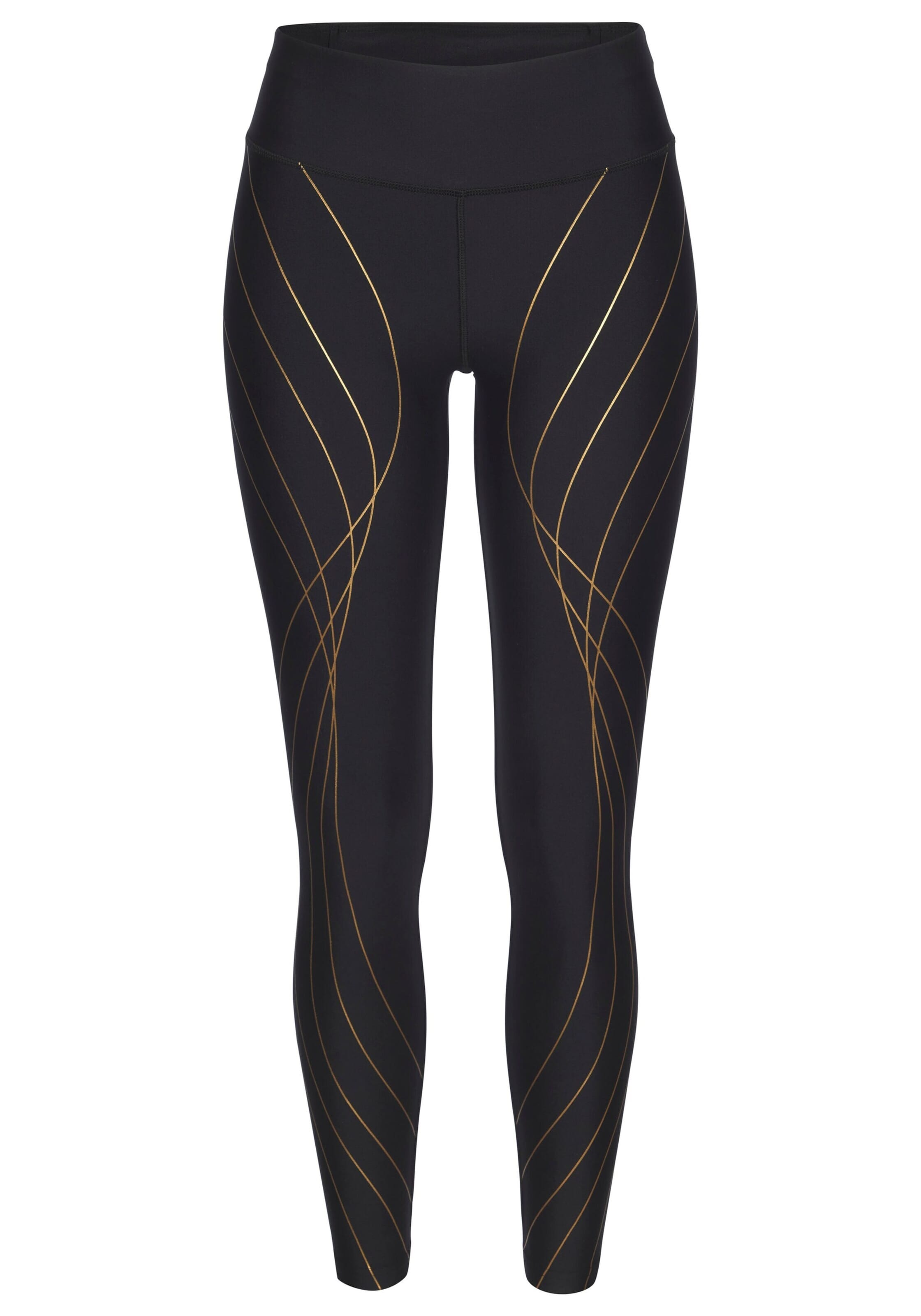 LASCANA ACTIVE - Skinny Pantalón deportivo en negro: frente