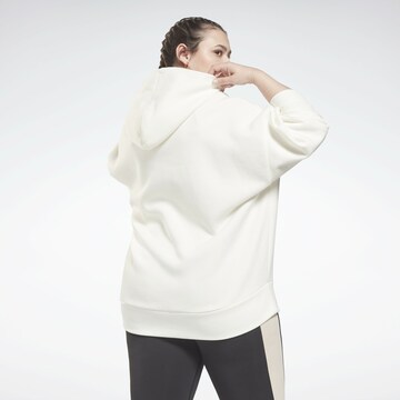 Sweat de sport Reebok en blanc