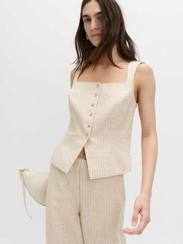 Marks & Spencer Bodywarmer in Beige: voorkant