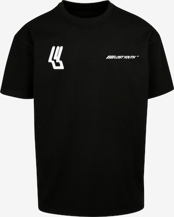 Lost Youth Shirt in Black: front