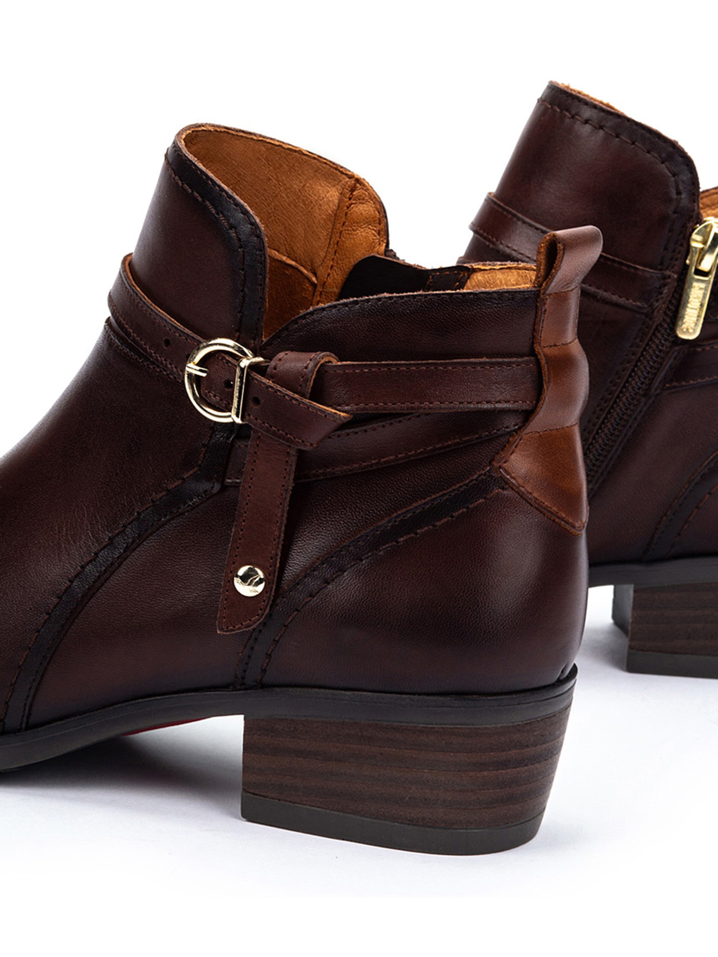 PIKOLINOS Botki po kostki 'Daroca' w kolorze brązowy