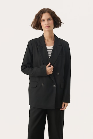 Part Two Blazer i sort: forside