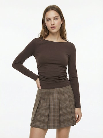 Tricou 'Arlene' de la studioselect pe maro: față