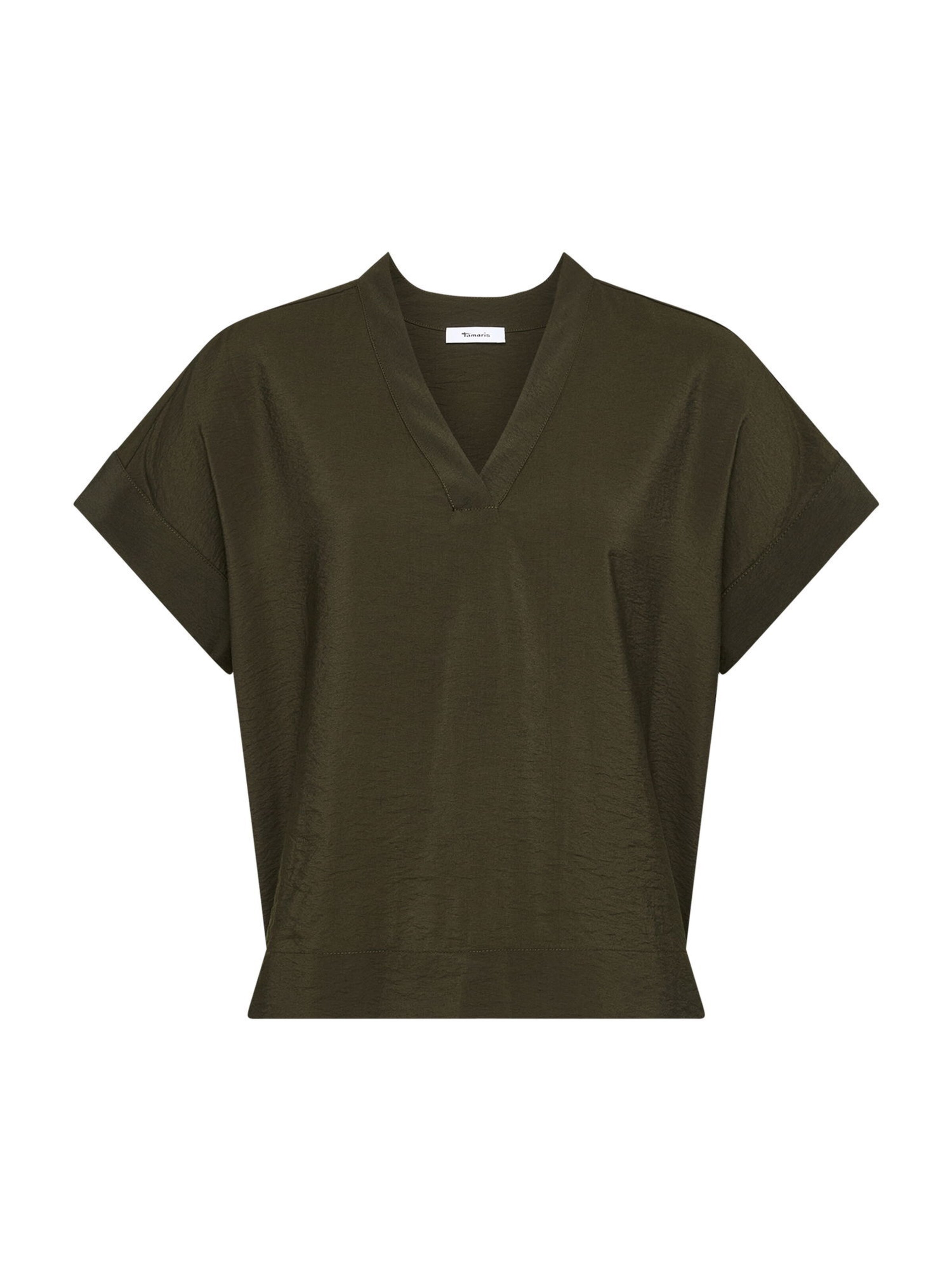 Tamaris Blouse in Groen: voorkant
