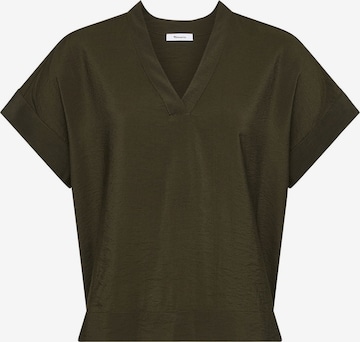 Chemisier Tamaris en vert : devant