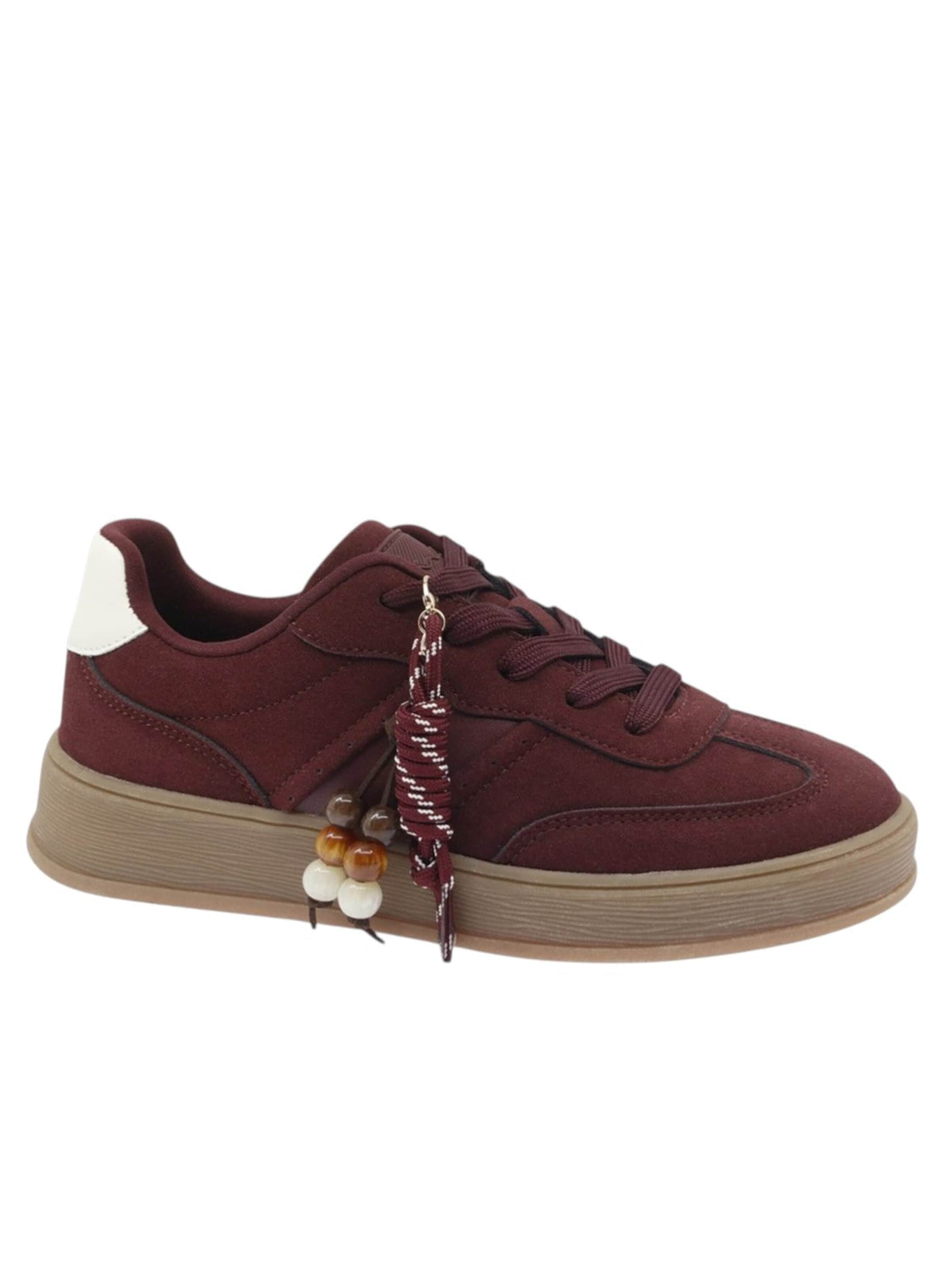 Chaussure à lacets 'Casual Shoe' Beppi en rouge : devant