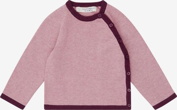 Sense Organics Cardigan 'PICASSO' i pink: forside