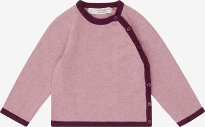 Sense Organics Knit Cardigan 'PICASSO' in Aubergine / Pink, Item view