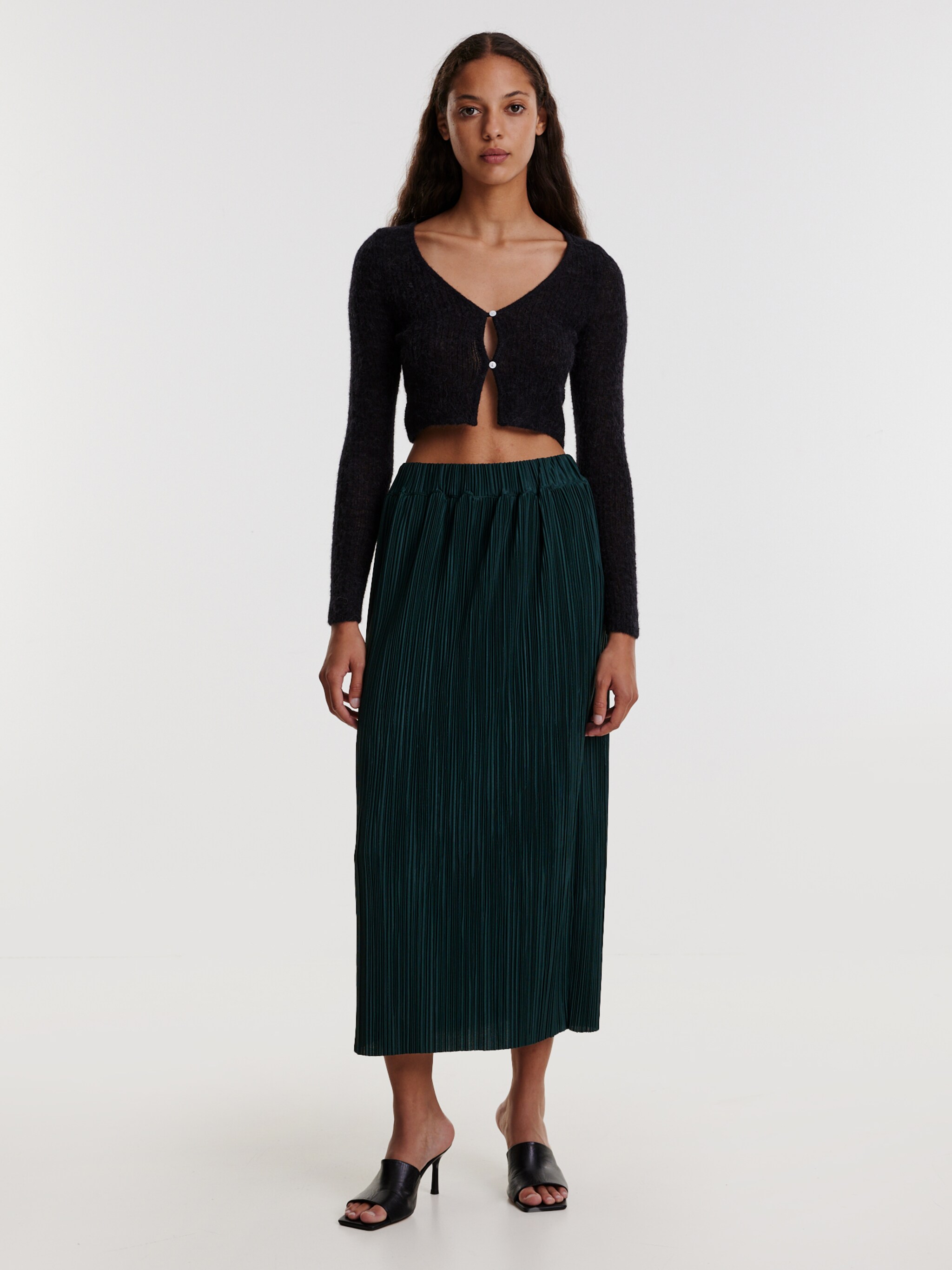 EDITED Producten Rok 'Roxane' Donkergroen