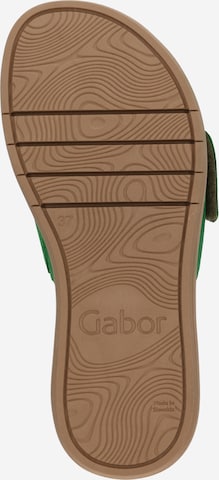 GABOR - Zapatos abiertos en verde