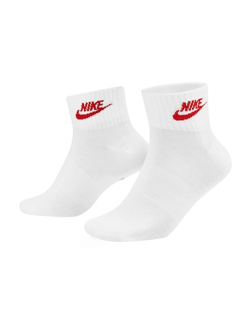 Nike Sportswear Ponožky - biela