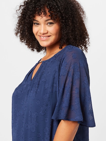 Zizzi Jurk 'MABBY' in Blauw