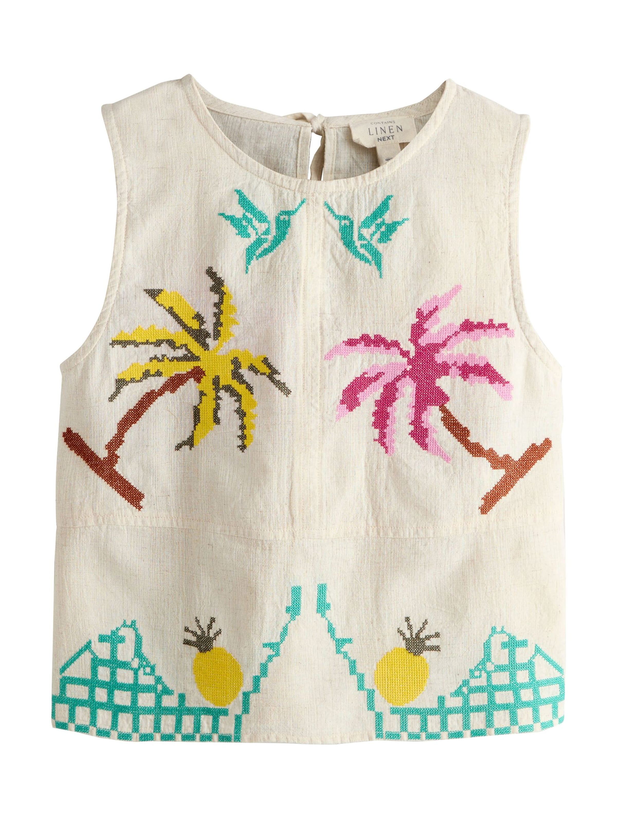 Next Bluza u ecru/prljavo bijela / tirkiz / žuta / roza, Pregled proizvoda