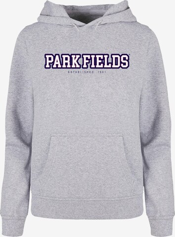 Sweat-shirt 'Park Fields - Established' Merchcode en gris : devant