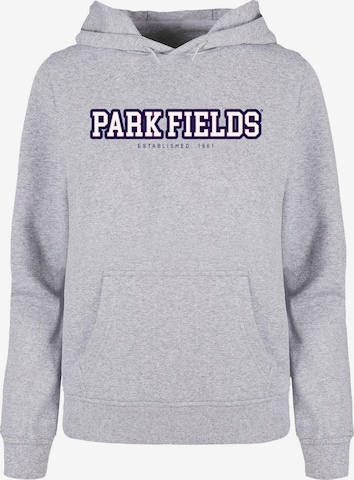 Merchcode Sweatshirt 'Park Fields - Established' in Grey: front