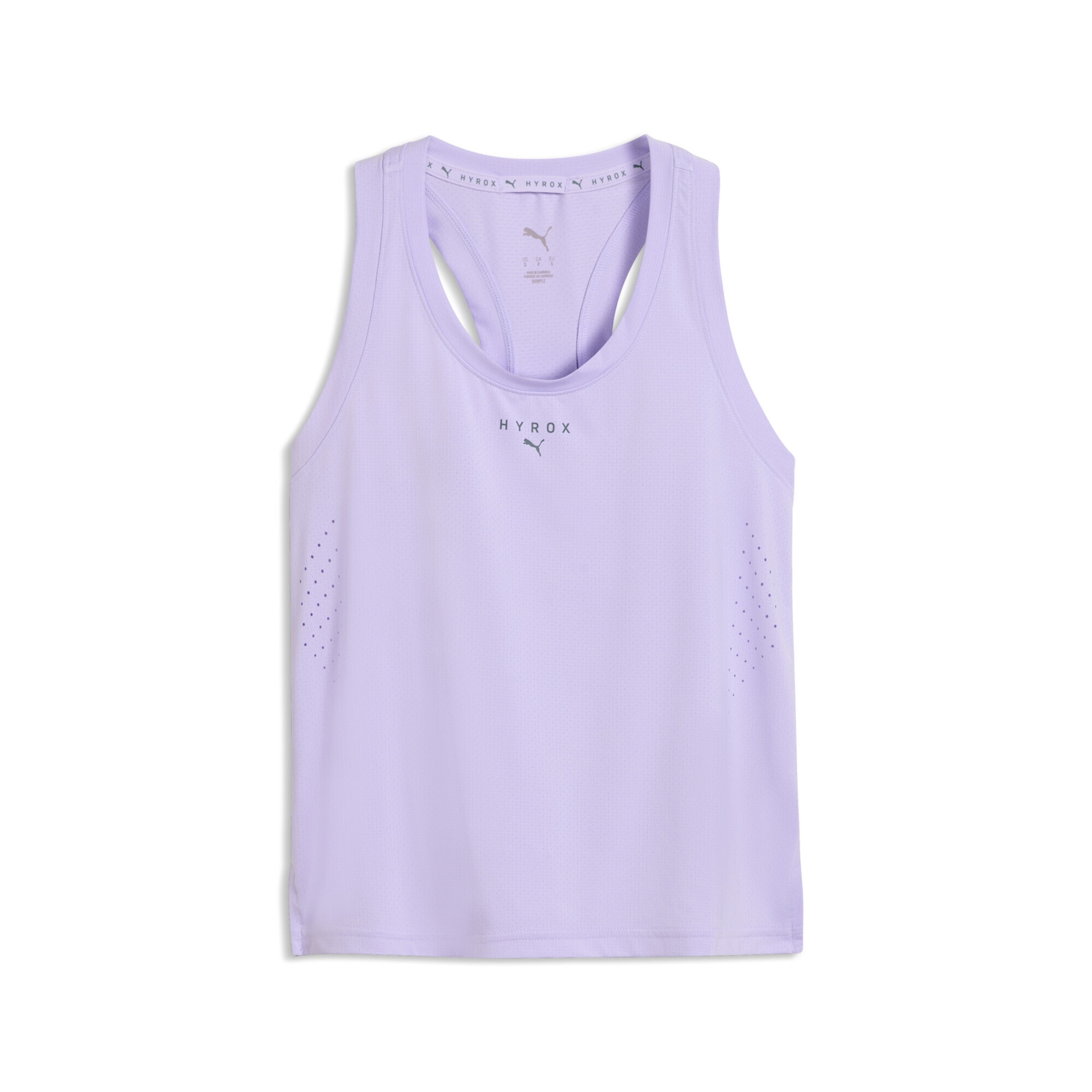 PUMA Sporttop in Lila: Vorderseite