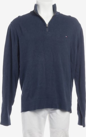 TOMMY HILFIGER Pullover / Strickjacke XXL in Blau: predná strana