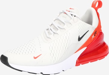 Baskets basses 'Air Max 270' Nike Sportswear en blanc : devant
