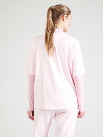 rožinė Champion Authentic Athletic Apparel Marškinėliai