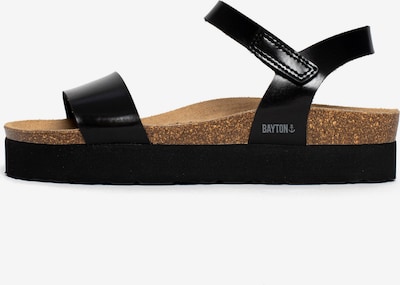 Sandale 'Almeria' Bayton pe negru, Vizualizare produs