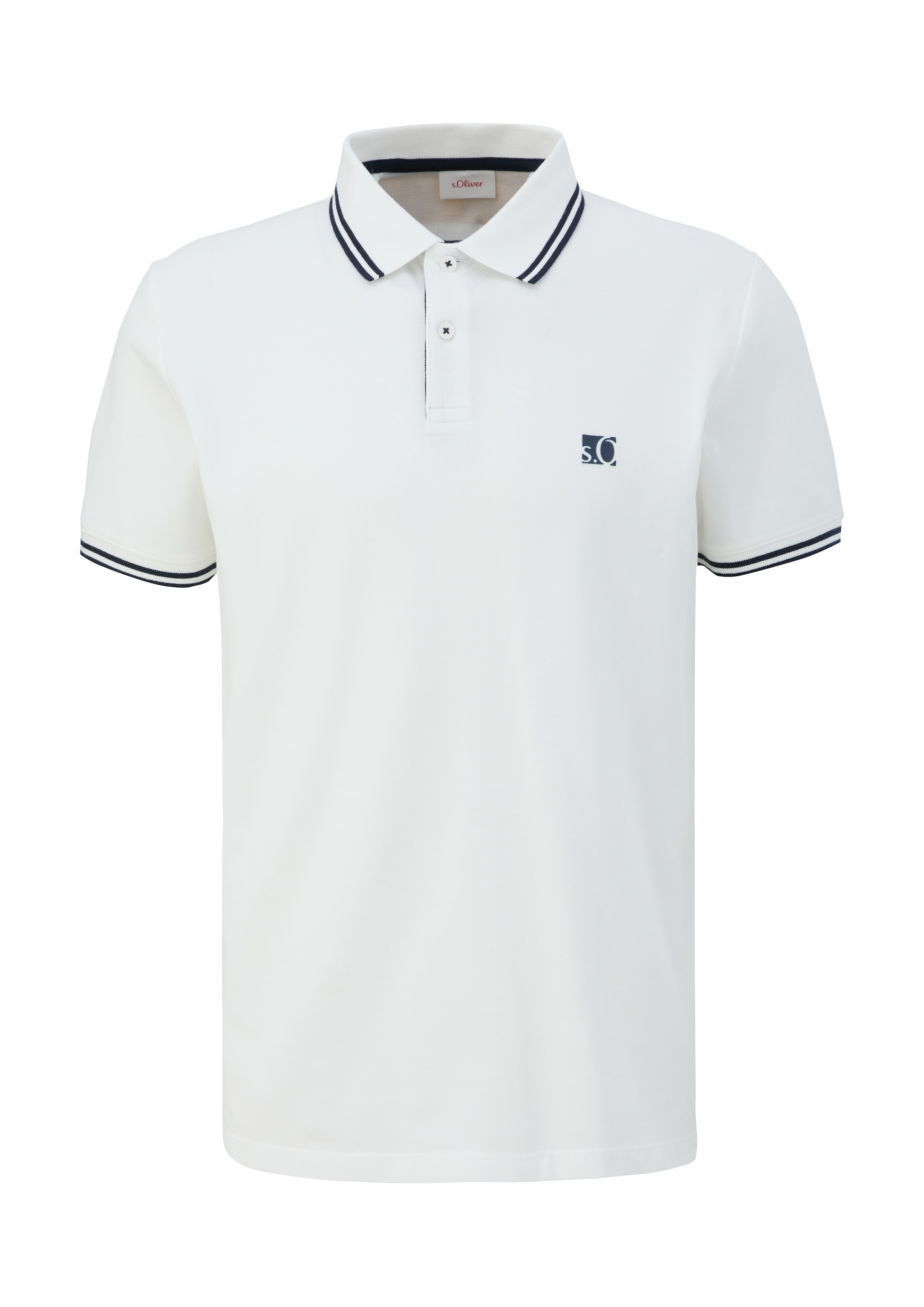 T-Shirt s.Oliver en blanc : devant