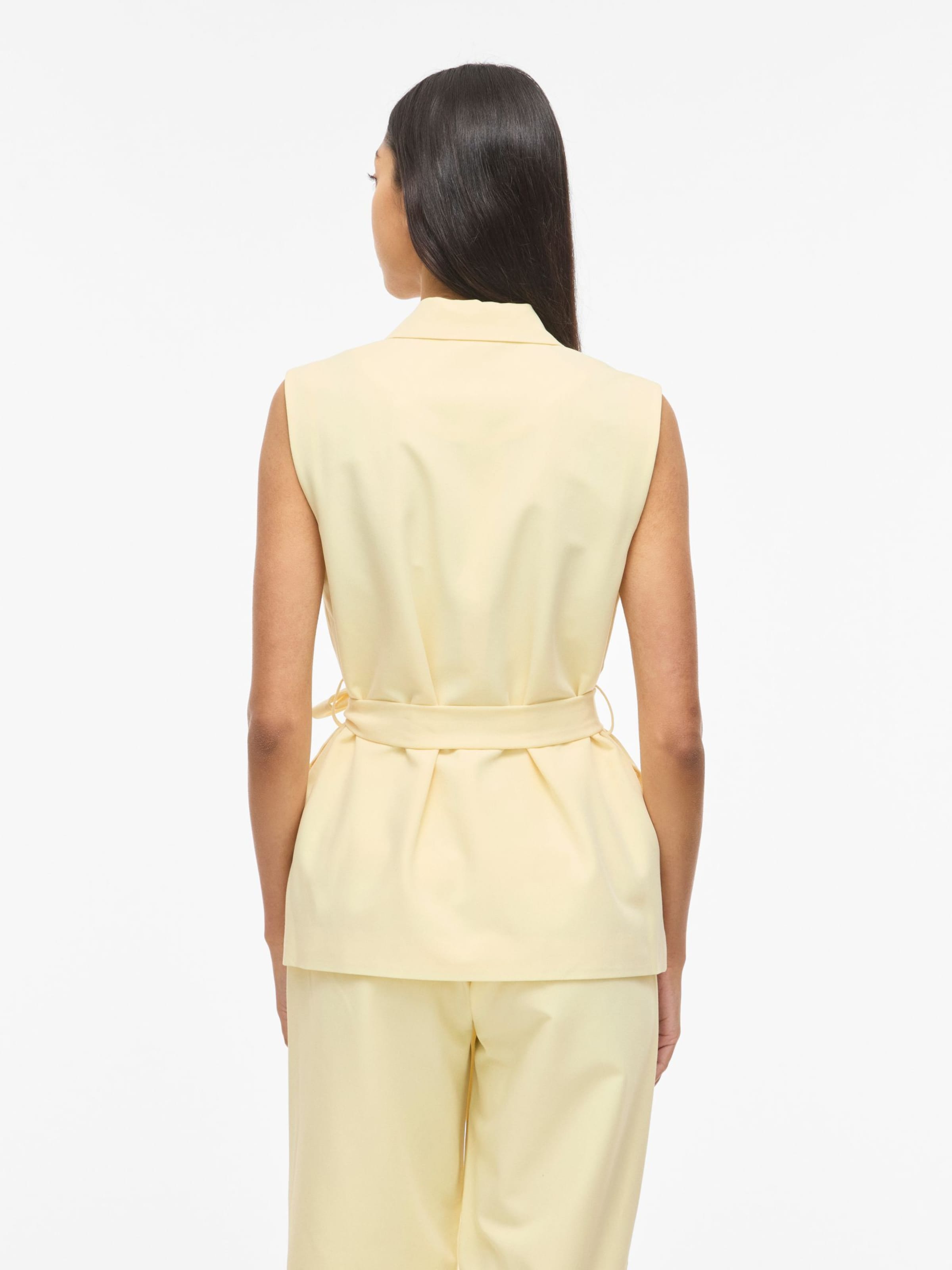 Gilet VILA en jaune