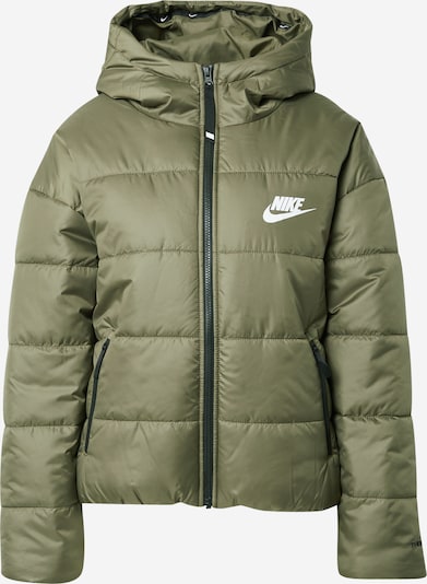 Nike Sportswear Between-Season Jacket in Olive / White, Item view