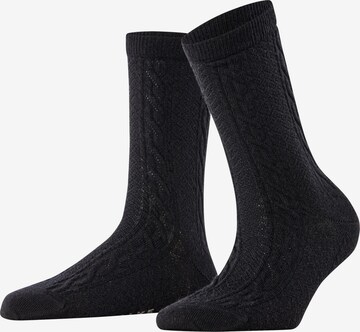 FALKE Socken 'Declivity' in Schwarz: Vorderseite