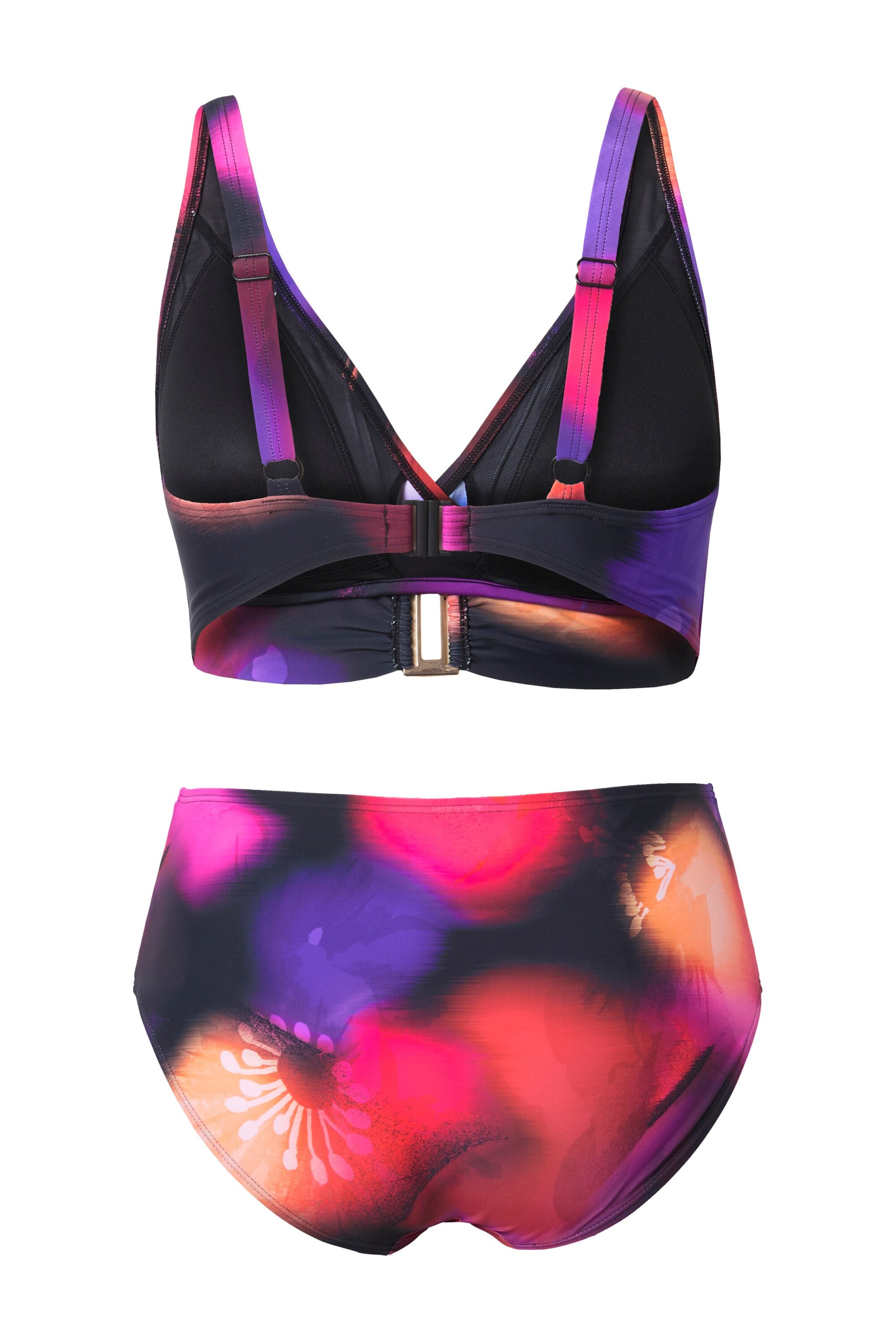 Ulla Popken Triangel Bikini in Lila