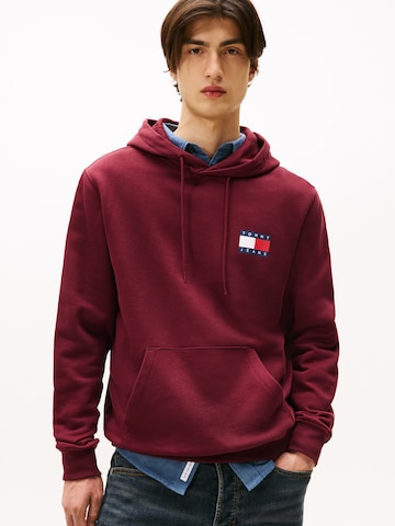 Tommy Jeans Свитшот 'ESSENTIAL' в Красный: спереди