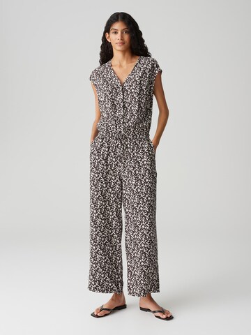 OPUS Jumpsuit 'Moneli' in Braun: Vorderseite
