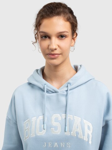 BIG STAR Sweatshirt ' RUBIALSA ' in Blauw
