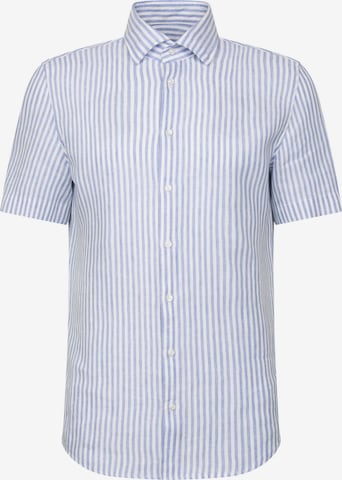 Coupe regular Chemise business SEIDENSTICKER en bleu : devant